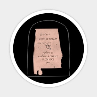 Geographic Center of Alabama Magnet